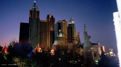 Hotel New York mit Roller Coaster in Las Vegas
